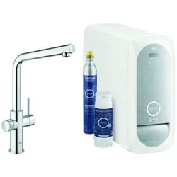 GROHE Blue Home L-Auslauf Starter Kit - Silber