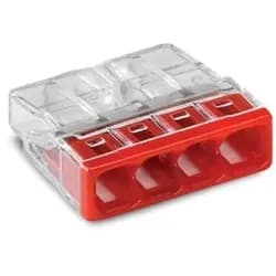 WAGO Compact-Steckklemmen 4x2,5mm2 100 Stk.