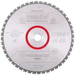 Metabo, Sägeblatt, Precision cut wood - Professional