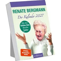 arsEdition Verlag Tischkalender Abreißkalender Renate Bergmann - Der Kalender 2027
