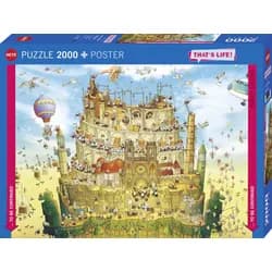 HEYE Puzzle High Above, 2000 Puzzleteile bunt