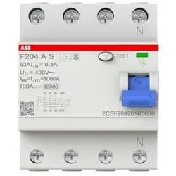 ABB Stotz S&J FI-Schutzschalter F204AS-63/0,3