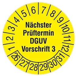 HT Prüfplaketten 15mm