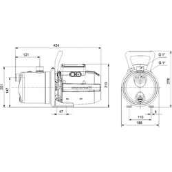 jet pump jp 5-48 230v 50hz
