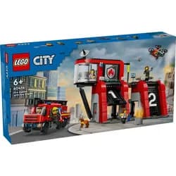 LEGO CITY 60414 FEUERWACHE MIT LÖSCHFAHRZEUG