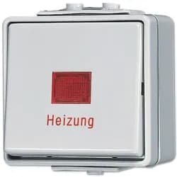 Jung Heizung Notschalter 606 HW