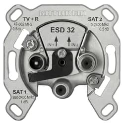 Kathrein SAT-Steckdose 3fach ESD 32
