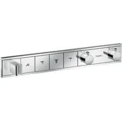 Hansgrohe RainSelect Brausethermostat 15357000 chrom, für 4 Verbraucher