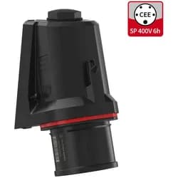 Walther Werke CEE NEO Wandgerätestecker FW730506SK