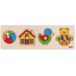 Gollnest & Kiesel Puzzle Steckpuzzle Spielzeug, Puzzleteile