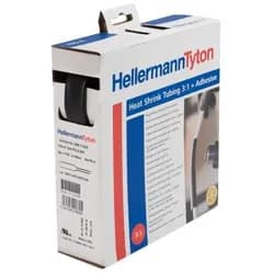 HellermannTyton Schrumpfschlauch HISA-9/3-POX-BK