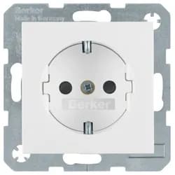 Berker SCHUKO-Steckdose pws/gl 47238989