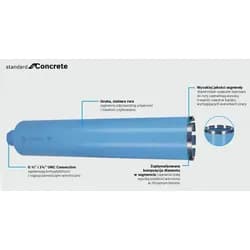 Standard for Concrete core cutter - for concrete