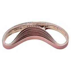 PFERD TOOLS Korund Schleifband BA 20x520mm A180 für universelle Anwendung mit Bandschleifer