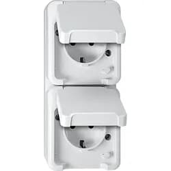 Merten, Steckdose, SCHUKO-Doppel-Steckdose