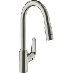 hansgrohe Küchenarmatur Focus M42 Küchenmischer 220 2jet mit Ausziehbrause