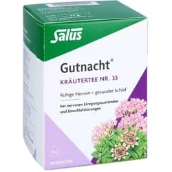 Gutnacht Kräutertee Nr.33 Salus Filterbeutel