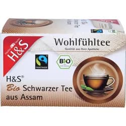 H&S Bio Schwarzer Tee aus Assam 36 G