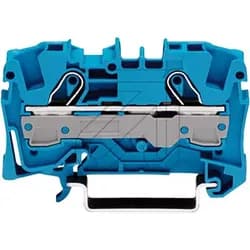 2-Leiter Durchgangsklemme blau 10mm2