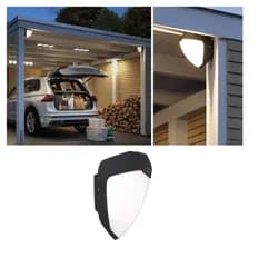 Paulmann 94517 Hauswandleuchte Ikosea mit Sensor IP44 Anthrazit 8W