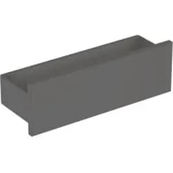 Geberit Ablage Smyle Square 45x14,8x14,3cm, lava matt