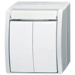 Busch-Jaeger Doppeltaster 2621 WN-54-205-101