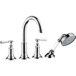 AXOR 16550000 4-Loch Wannenarmatur Axor Montreux - Silber