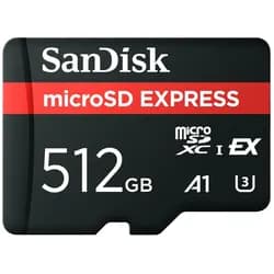 SanDisk Express microSDXC Speicherkarte 512 GB