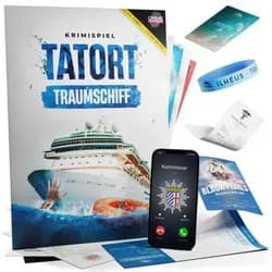 Momentum Spiel CRIMECASES Krimispiel: Tatort Traumschiff