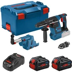 Bosch GBH 18V-26 F(2x5.5Ah GAL 1880CV.GD1