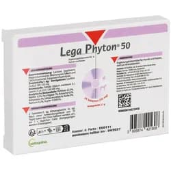 LEGA PHYTON 50 Erg.Futterm.Tabl.f.Hunde/Katzen 24 St