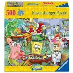 Ravensburger Spiel Erwachsenenpuzzle 500 Teile - SpongeBob Schwammkopf - Spieleabend...