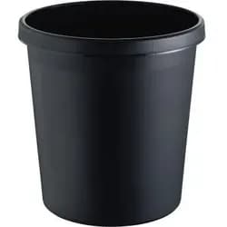 helit Papierkorb 18L - schwarz