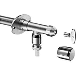 Schell Außenarmatur POLAR II DN 15, frosts., mvc, Inst.-Bausatz, m RB