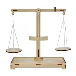 SOL-EXPERT group Modellbausatz Balkenwaage, Holzbausatz