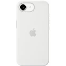 Apple iPhone 16e Silikon Case weiß