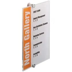 DURABLE Türschild CRYSTAL SIGN 210 x 297 mm