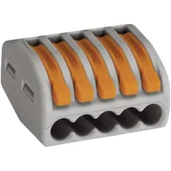 WAGO Verbindungsklemme 5x4mm2 40 Stk