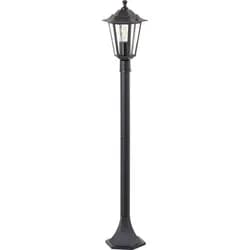 BRILLIANT Pollerleuchte »Carleen«, eckig, schwarz, Metall/Glas