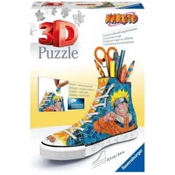 Ravensburger 3D-Puzzle Sneaker Naruto, 108 Puzzleteile, Made in Europe bunt