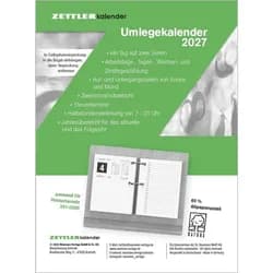 NEUMANN Wandkalender ZETTLER Umlegkalender 1T/2S 8x10,8 2027