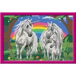 Ravensburger Malen nach Zahlen Classic Serie C Fabelhafte Einhornwelt 28908