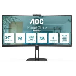 AOC CU34V5CW/BK Curved Monitor 86,4 cm (34 Zoll)