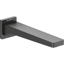 Duravit Wanneneinlauf Manhattan Ausladung 189mm, schwarz matt