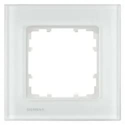 Siemens 5TG 1201 Glas-Rahmen 1-fach