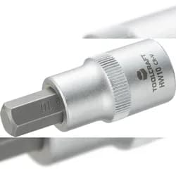 TOOLCRAFT 816159 Innen-Sechskant Steckschlüssel-Bit-Einsatz 10 mm 1/2" (12.5 mm)