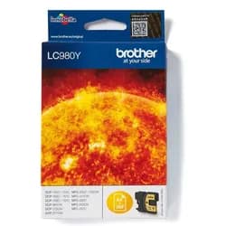 Brother LC-980 Y gelb
