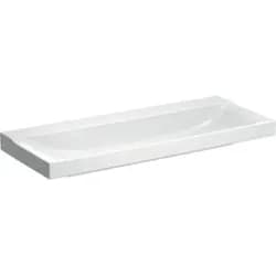Geberit Waschtisch Xeno2 120x48cm, o. Hahnl., o. ÜL, we. KeraTect