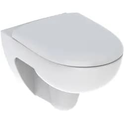 Geberit Renova Set Wand-WC mit WC-Sitz Rimfree, Tiefspüler, weiß