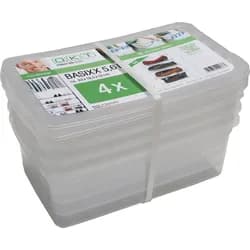 keeeper Frischhaltedose KEEEPER Aufbewahrungsbox Bea 5,6 Liter 4er S, (4-tlg)